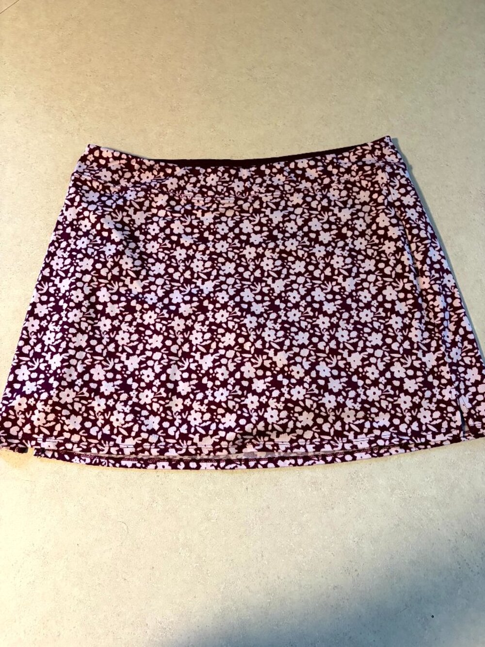 Tranquility by Colorado Clothing Purple, White golf performance skort Size XL